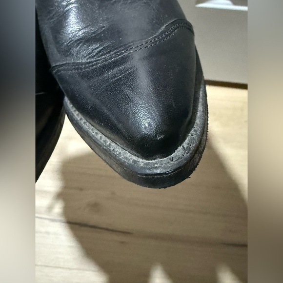 Harley Davidson leather western knee boots, size 7 - Picture 10 of 11